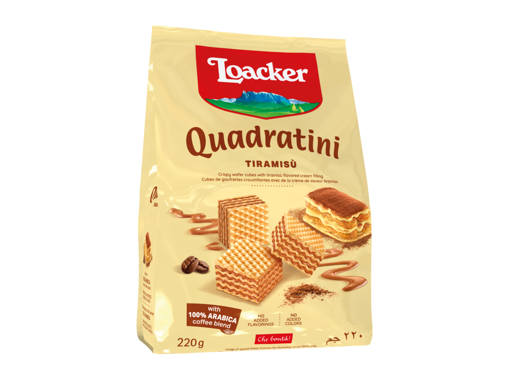 QUADRATINI TIRAMISU 220G